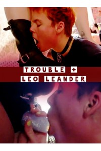 Leo Leander Worships Trouble's Boots and Strap On